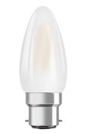 OSRAM Classic LED B22d Candle Frosted 4.5W 470lm