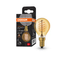 OSRAM 3.4w = 25w SES E14 Gold Vintage 1906 LED CLASSIC Golfball Dimmable Bulb