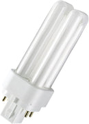 Osram 18w 4 pin G24q-2 840 Cool White Dulux D Energy Saving Compact Fluorescent Lamp