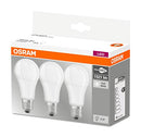 OSRAM GLS Classic 14W E27 Screw Cap Frosted 840 Cool White 3PK
