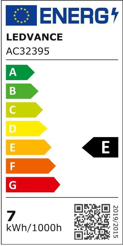 Osram LED Base Classic A bulb E27 6W=60W Cool White Pack of 3