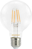 Sylvania Toledo Retro G80 4W E27 Clear LED Lamp