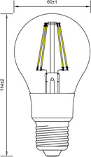Sylvania Toledo Retro 5.5W E27 Dimmable LED Lamp