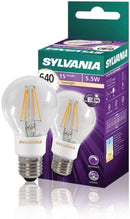 Sylvania Toledo GLS 7W E27 Retro Dimmable Golden LED Lamp