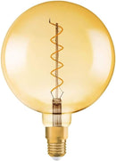Osram 5w = 28w ES E27 Screw Cap Warm White LED Vintage 1906 Decorative Globe Light Bulb
