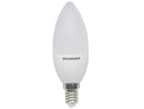 SYLVANIA 3w = 25w SES E14 Small Screw Cap LED Candle 2700K 4 x Pack