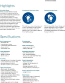 Philips 7W-50W GU5.3 MR16 Warm White LED Spot Lights 2 x Pack