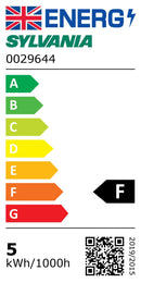 4 x Pack Sylvania 4.5w = 40w SES E14 Scmall Screw CAp LED Lamps