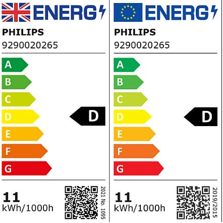 Philips 10.5w = 100w ES E27 Screw Cap 1521lm Frosted A60 Cool white Classic LED Light bulb