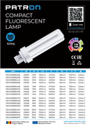 PATRON PL-C 26w 4pin 840 G24q-3 DULUX D/E CFL Bulb