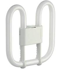 UB 28w - 4 pin GR10q 2D 840 Cool White Energy Saving Square Compact Fluorescent Light