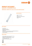 Osram Dulux L 36 Watt 4 Pin  2G11 830 Warm White