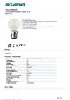 Sylvania 4 x Pack 4.5w = 40w BC B22 Bayonet Cap Golfball Light Bulbs