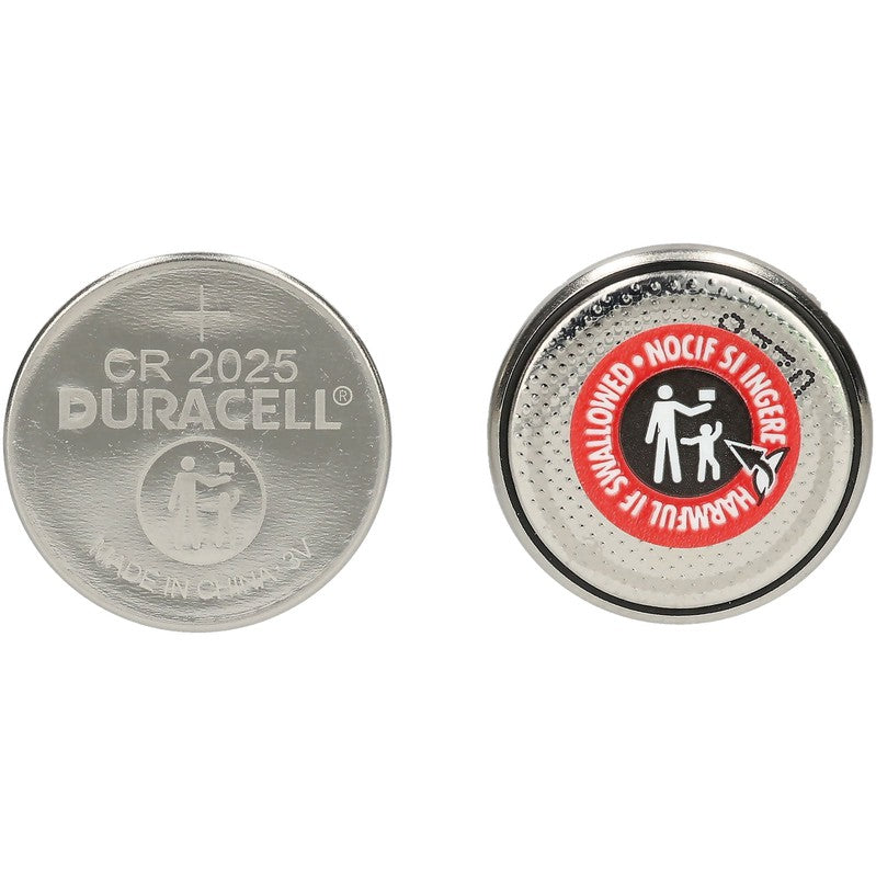 2 x Pack DURACELL CR2025 | 2025 | LR44 Battery Coin Cell Button 3v Lithium