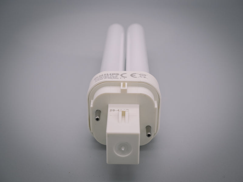 Philips 13w 2 pin G24d-1 840 Cool White PLC Energy Saving Compact Fluorescent Lamp