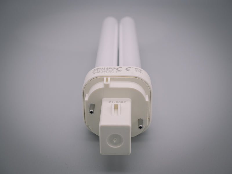 Philips 18w 2 pin G24d-2 827 Very Warm White PLC Energy Saving Compact Fluorescent Lamp