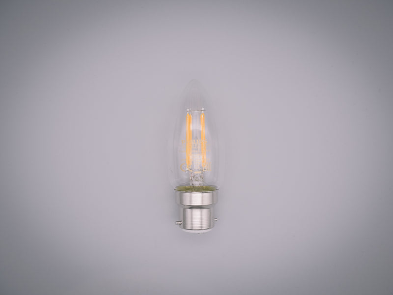 Philips 4.3w = 40w 240v BC B22 Bayonet Cap LED Candle