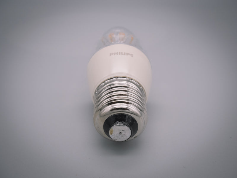 Philips 6w = 40w 240v ES E27 Screw Cap 822 - 827 Tuneable Dimming LED Diamond Spark Candle