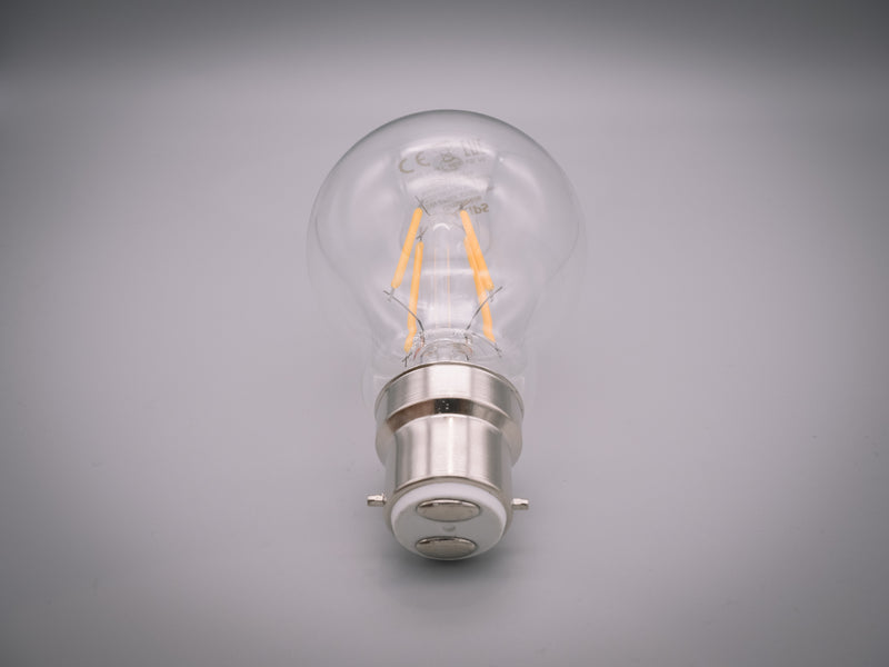 Philips 5.5w = 40w BC B22 Bayonet Cap LED Filament A60 Dimmable GLS Lightbulb