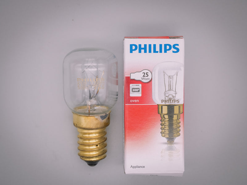 Philips 25w SES E14 Small Screw Cap 827 Warm White  Pygmy Oven Lamp