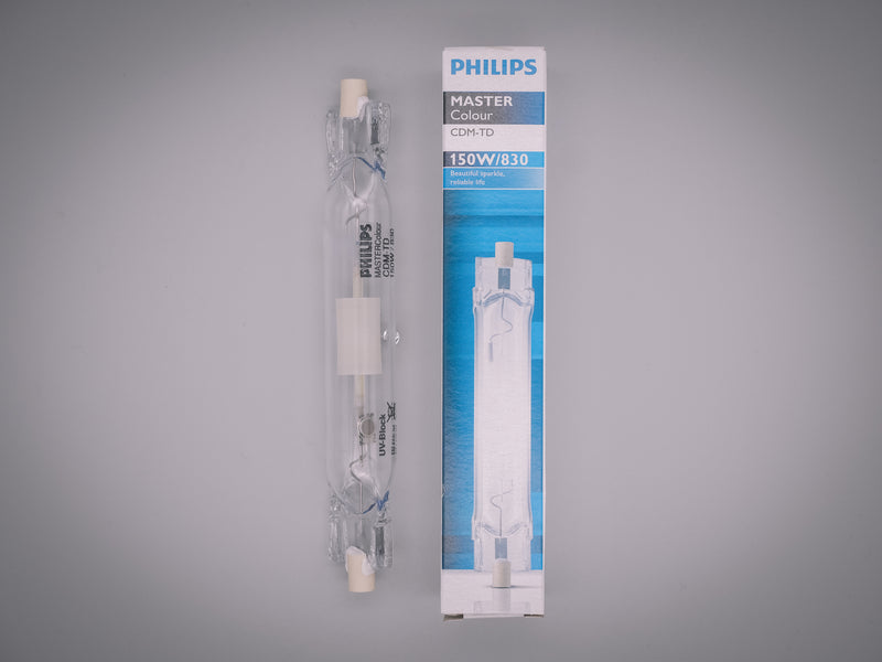 Philips 150w RX7S 830 Warm White CDM-TD Double Ended Metal Halide Lamp