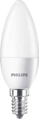 Philips 5.5W = 40W  E14 SES Small Edison Screw Cap LED Frosted Candle 4PK